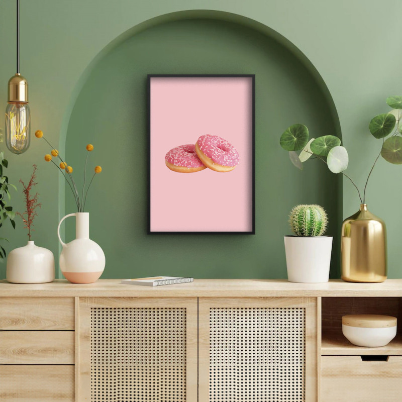 Quadro Decorativo Donuts