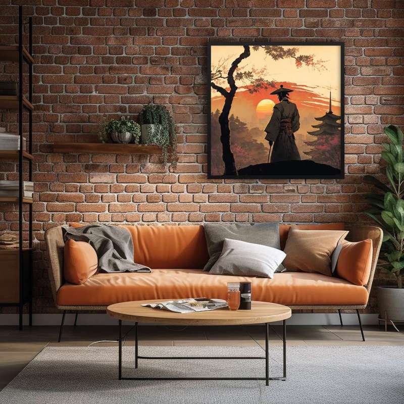 Quadro Decorativo Mestre Japonês