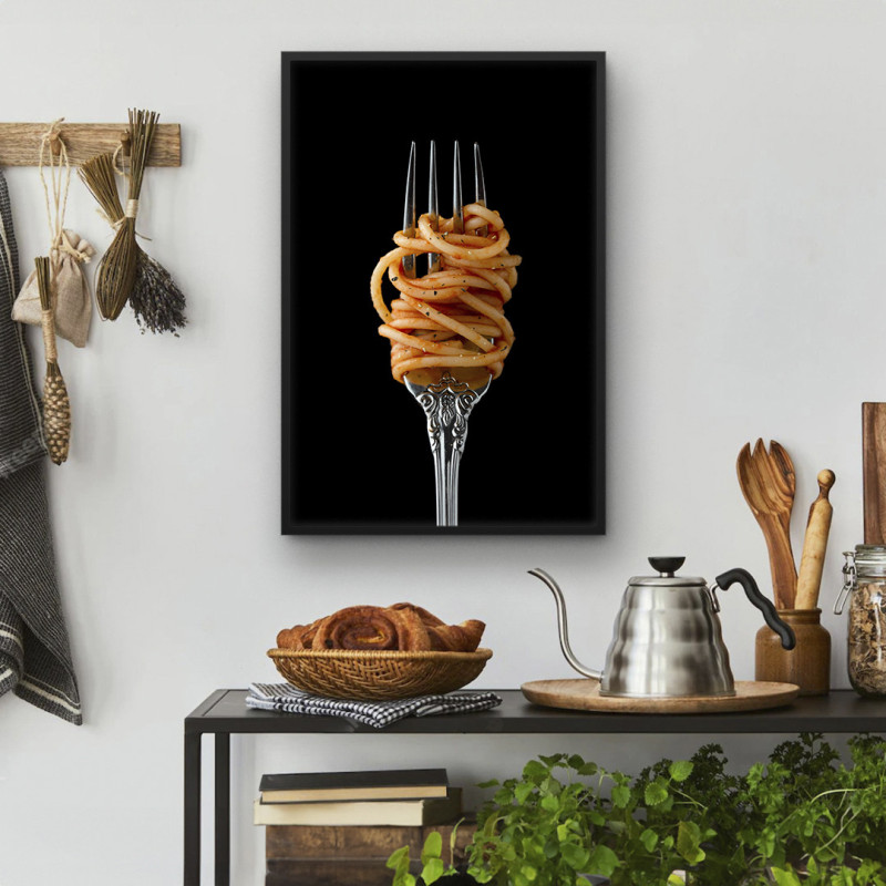 Quadro Decorativo Spaghetti ao Sugo