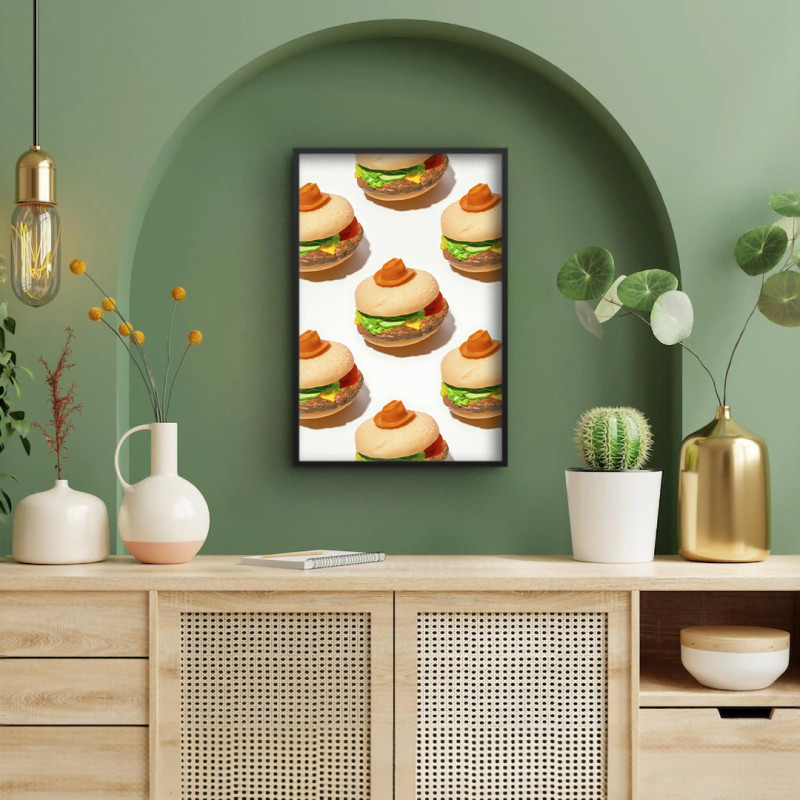 Quadro Decorativo Texas Burguers