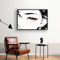 Quadro Decorativo Olhar HQ