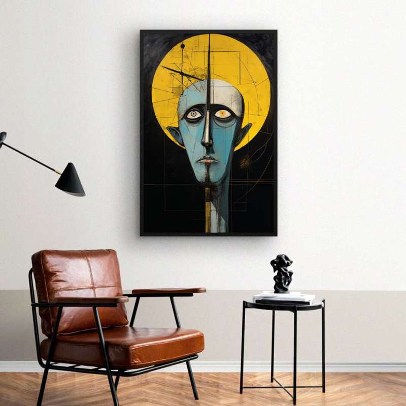 Quadro Decorativo Santo Surrealista