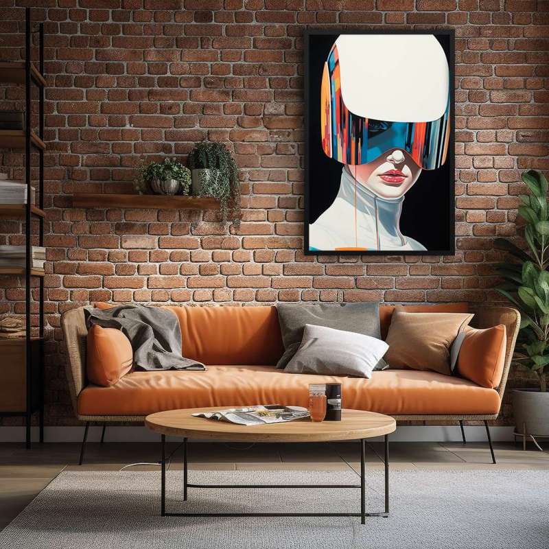 Quadro Decorativo Traje Futurista