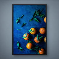 Quadro Decorativo Toranja em Fatias