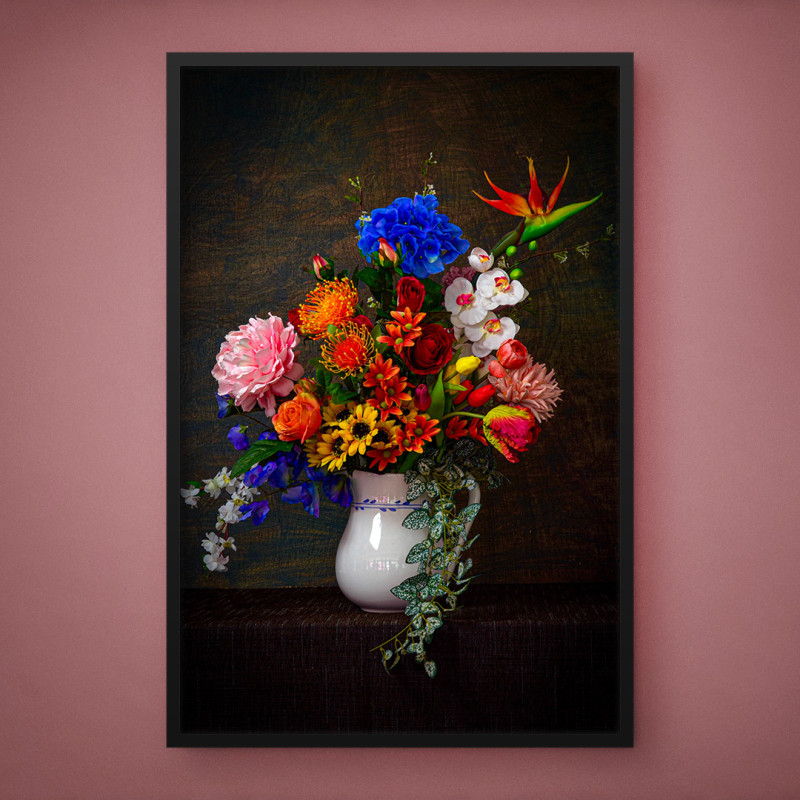 Quadro Decorativo Vaso de Flores