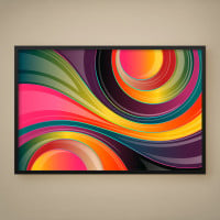 Quadro Decorativo Abstrato Japan Style