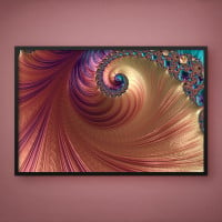 Quadro Decorativo Abstrato Colorful Monsters