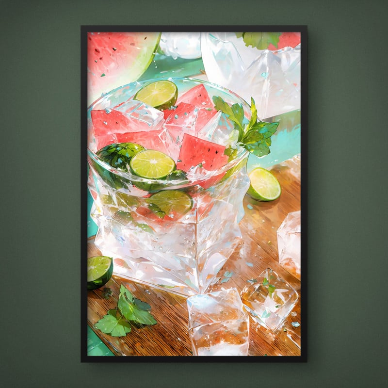 Quadro Decorativo Drink Refrescante I