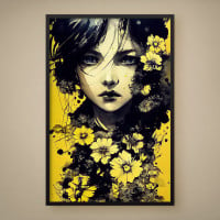 Quadro Decorativo Strong Woman