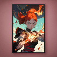 Quadro Decorativo Sunset Anime