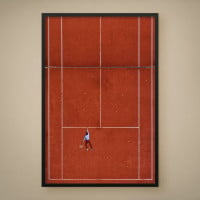 Quadro Decorativo Funny Tennis