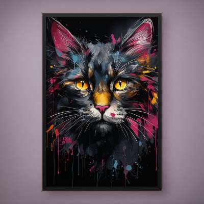 Quadro Decorativo Maine Coon