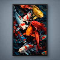 Quadro Decorativo Bettas