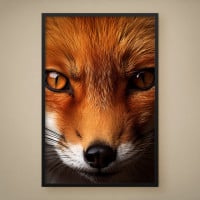 Quadro Decorativo Love Fox