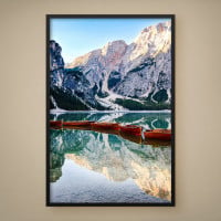 Quadro Decorativo Reflexo das Montanhas