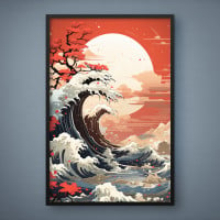 Quadro Decorativo Templos Japoneses