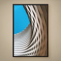 Quadro Decorativo Fachada Curva I