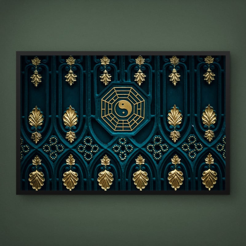 Quadro Decorativo Equilíbrio Budista