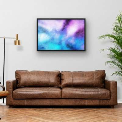 Quadro Decorativo Nebulosas Coloridas I