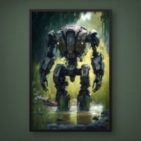 Quadro Decorativo Conquistador Escarlate