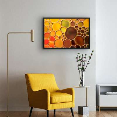 Quadro Decorativo Abstrato Bubble