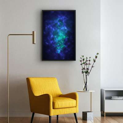 Quadro Decorativo Abstrato Cosmic