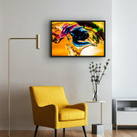 Quadro Decorativo Abstrato Refreshing Painting