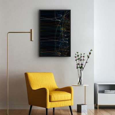 Quadro Decorativo Abstrato Lights