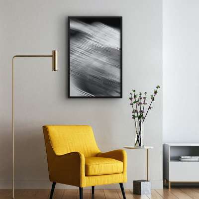 Quadro Decorativo Abstrato Rastros