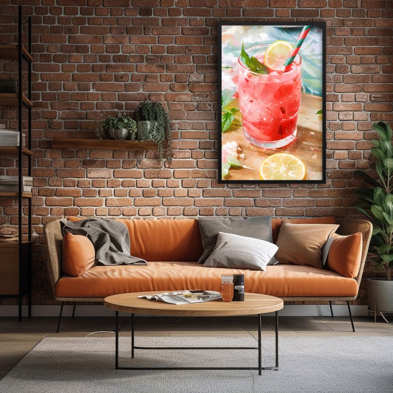 Quadro Decorativo Drink Refrescante