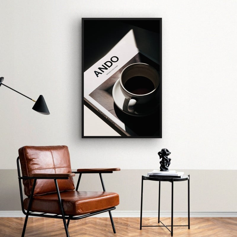 Quadro Decorativo Momento do Café