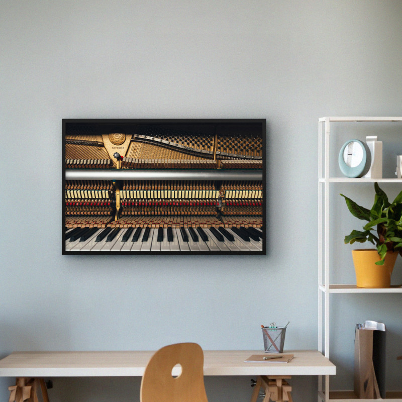 Quadro Decorativo Piano