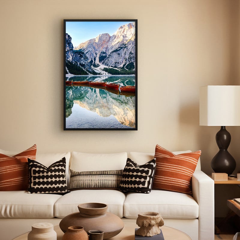 Quadro Decorativo Reflexo das Montanhas