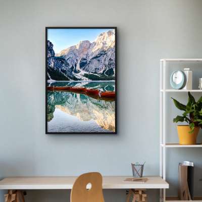 Quadro Decorativo Reflexo das Montanhas