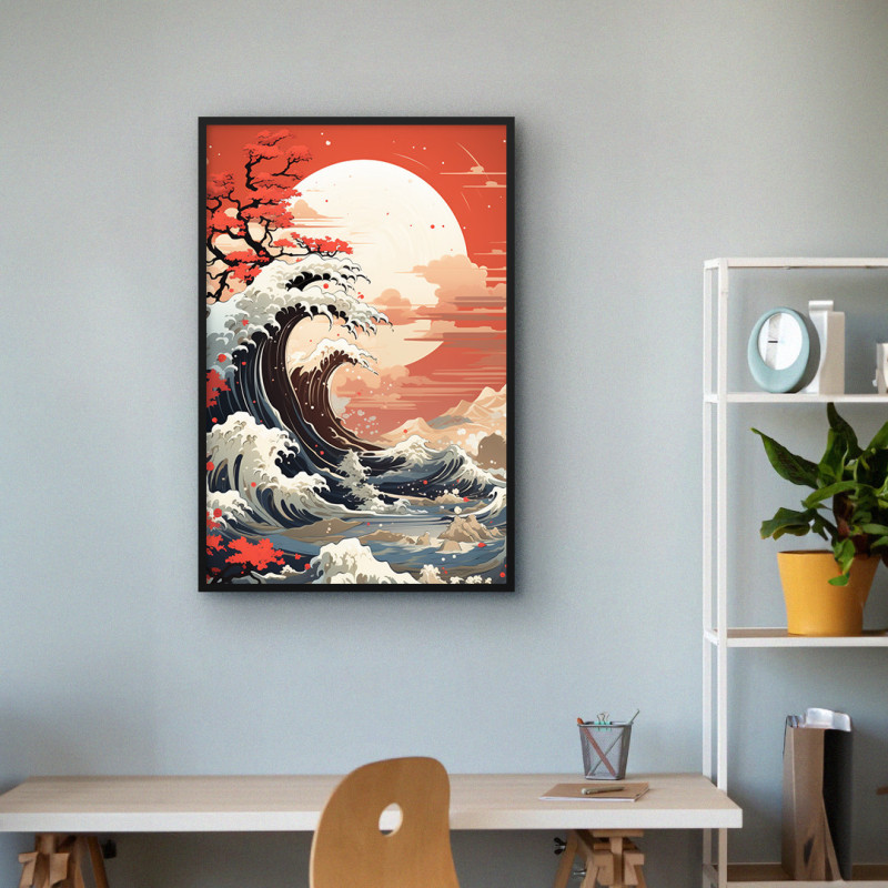 Quadro Decorativo Mar Oriental