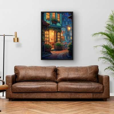 Quadro Decorativo Pequeno Bistrô