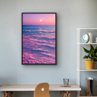 Quadro Decorativo Mar Rosado