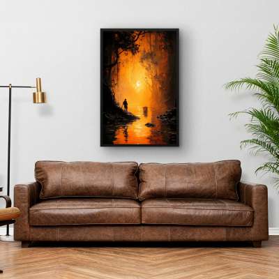 Quadro Decorativo Incêndio Florestal