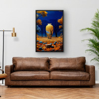 Quadro Decorativo Vaso Paisagístico