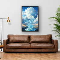 Quadro Decorativo Rio nas Nuvens