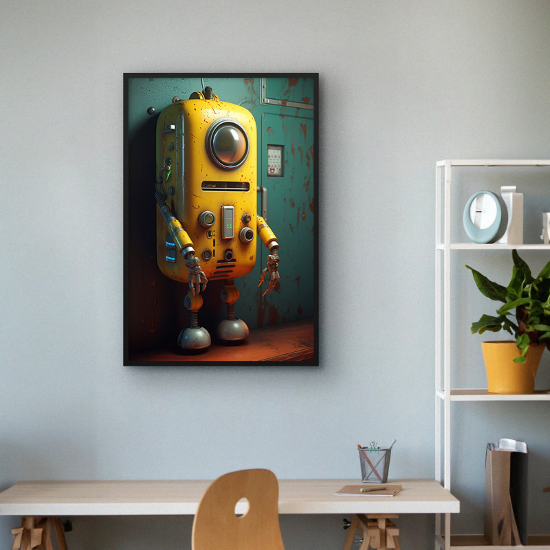 Quadro Decorativo Little Bot