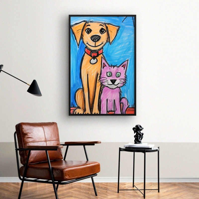 Quadro Decorativo Buddys