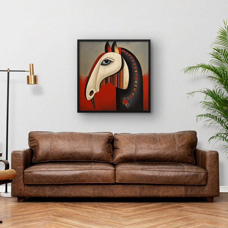 Quadro Decorativo Cavalo Egípcio