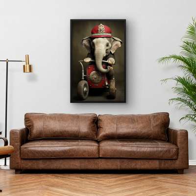 Quadro Decorativo Show do Elefante