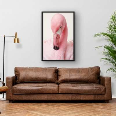 Quadro Decorativo Delicadeza de Flamingo