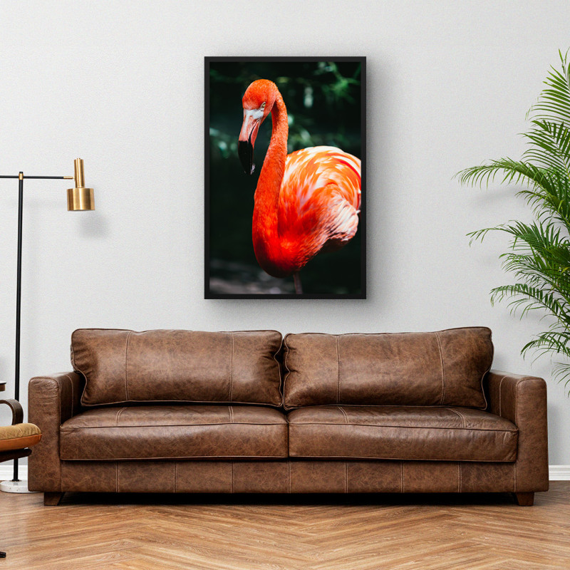 Quadro Decorativo Beleza do Flamingo