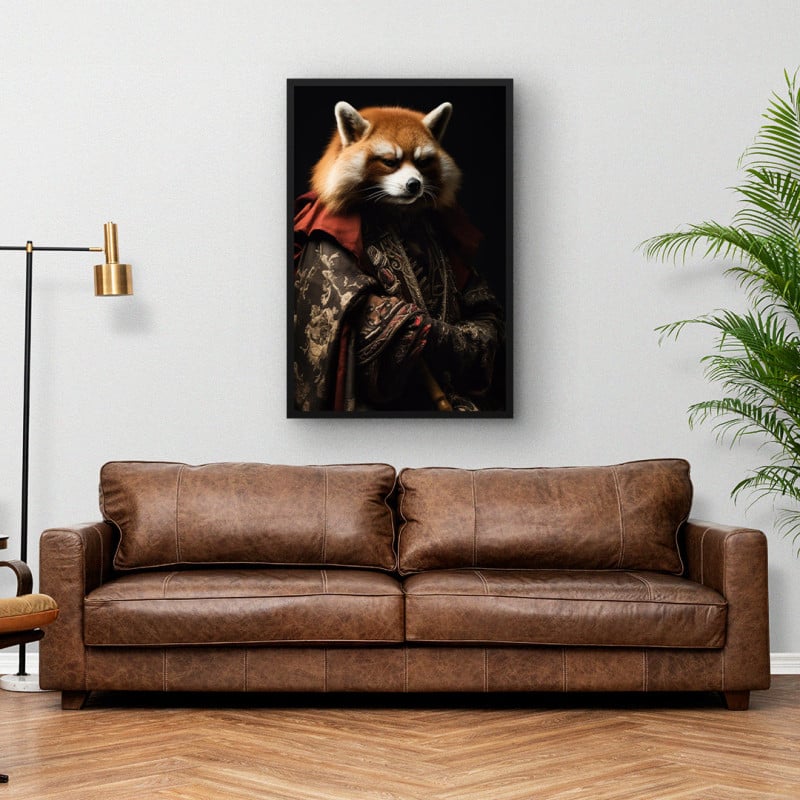 Quadro Decorativo Urso Sanguinário