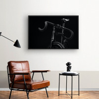 Quadro Decorativo Bike P&B