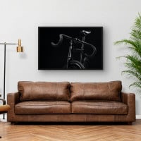 Quadro Decorativo Bike P&B