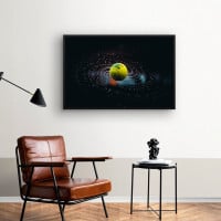 Quadro Decorativo Bola em Movimento